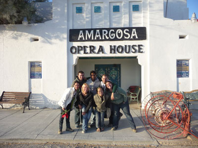 Le gang à Amargosa Opera House, sept. 2010