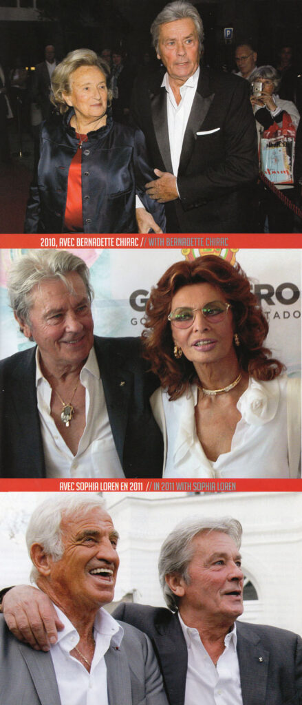 Alain Delon et d'autres vieux