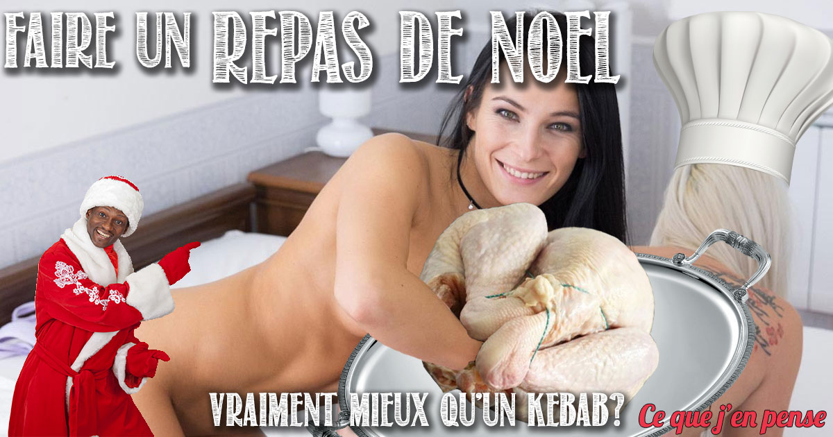 Faire un repas de Noël