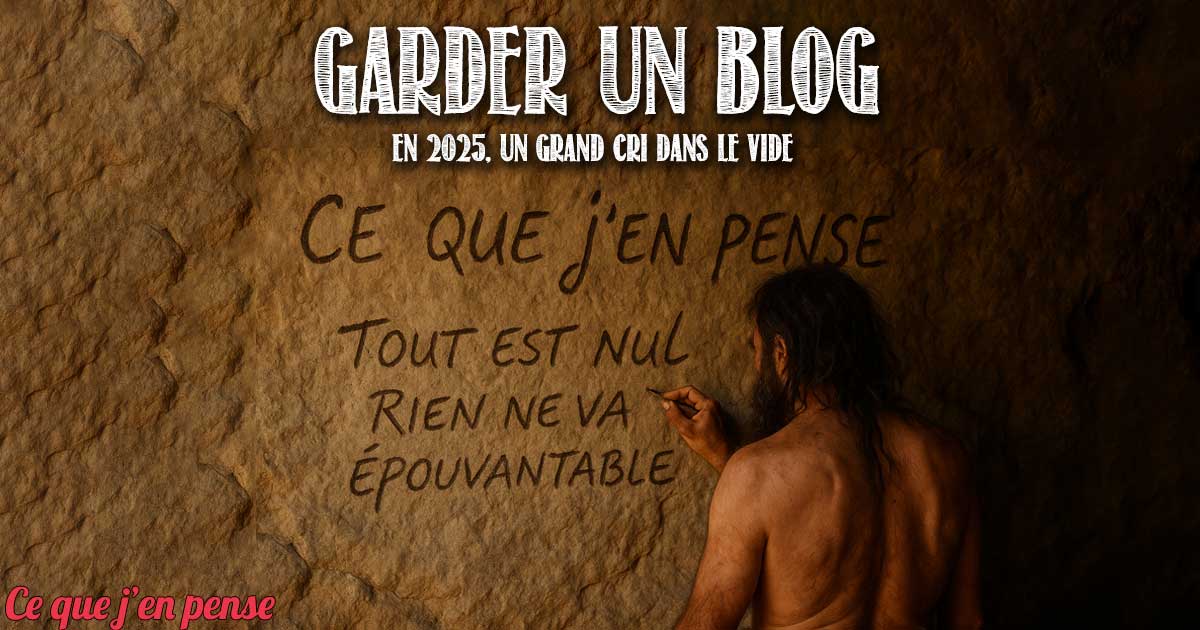 Garder un blog : in ou out ?